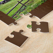 Rustic Country Farmhouse Puzzle Legpuzzel (Zijkant)
