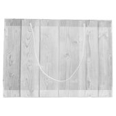 Rustic Country Grey Oak Foto 2025 Afstuderen Groot Cadeauzakje (Achterkant)
