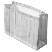 Rustic Country Grey Oak Foto 2025 Afstuderen Groot Cadeauzakje (Achterkant Gekanteld)