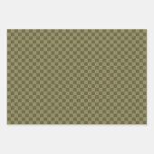 Rustic Country Homespun en Hearts Inpakpapier Vel (Voorkant 3)