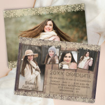 Rustic Country Houten Kant AFSTUDEERD 5 foto's