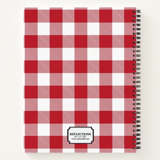 Rustic Country Kitchen Family Cookbook Notitieboek (Achterkant)