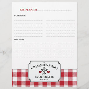 Rustic Country Kitchen Family Recipe Multomap Inse