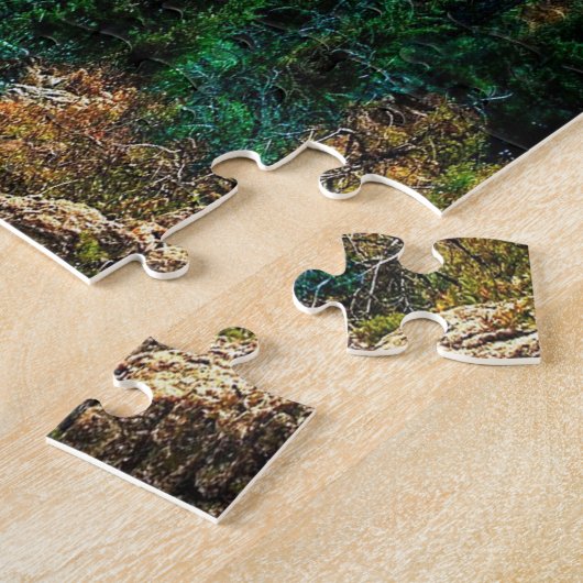 Rustic Country Mountains Natuur Legpuzzel