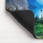 Rustic Country Mountains Natuur Muismat (Hoek)