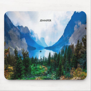 Rustic Country Mountains Natuur Muismat