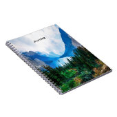 Rustic Country Mountains Natuur Notitieboek (Rechterzijde)