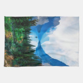 Rustic Country Mountains Natuur Theedoek (Horizontaal)