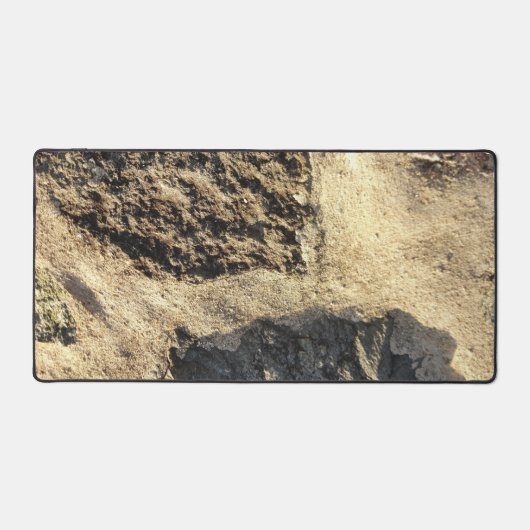Rustic Country Natuur Rock Surface Photo Bureaumat (Voorkant)