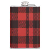 Rustic Country Papa Beer Flannel Pset Heupfles (Achterkant)
