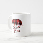 Rustic Country Papa Beer Flannel Pset Koffiemok (Voorkant links)