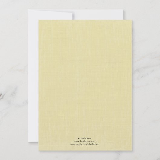 Rustic Country Party Uitnodiging (Achterkant)