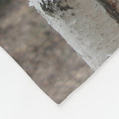 Rustic Country personaliseerde zijn en haar namen Fleece Deken (Hoek)