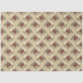 Rustic Country Roos Tissue Paper Tissuepapier (Voorkant)