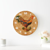 Rustic Country Rooster  Kitchen Grote Klok (Huis)