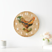 Rustic Country Rooster  Kitchen Grote Klok (Huis)