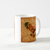 Rustic Country Rooster Koffiemok (Voorkant rechts)