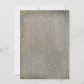 Rustic Country Vrijgezellenfeest Tea Party Kaart (Achterkant)