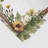 Rustic Country Wedding Tissuepapier (Detail)