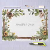 Rustic Country Wedding Tissuepapier (Craft)