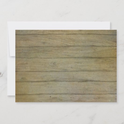 Rustic Country Weddings Mason Jar Blue Hydrangeas Kaart (Achterkant)