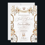 Rustic Country Western Sunflower Boho Sweet 16 Kaart<br><div class="desc">Elegant Rustic Design met een charro/cowboy/ranch thema. Met zonnebloemen,  gedroogde florale en boho-elementen,  cowboylaars en ranch/boerderij-elementen.</div>