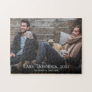 Rustic Couples Foto op maat Legpuzzel