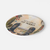 Rustic Cowboy 1st Rodeo Birthday Papieren Bordje (Gekanteld)