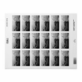 Rustic Cowboy Boots bruiloft Dank je wel Etiket (Full Sheet)