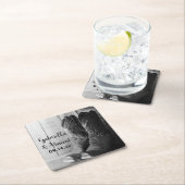 Rustic Cowboy Boots country Western Wedding Kartonnen Onderzetters (Insitu)