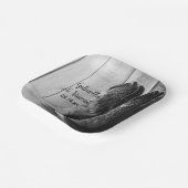 Rustic Cowboy Boots country Western Wedding Papieren Bordje (Gebogen)