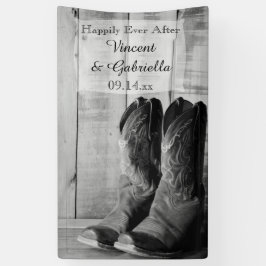 Rustic Cowboy Boots country Western Wedding Spandoek