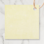 Rustic Cowboy Boots met zonnebloemen Dank je Bedankjes Labels (Achterkant)