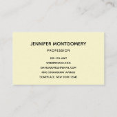 Rustic Cowboy Boots met zonnebloemen Visitekaartje (Achterkant)