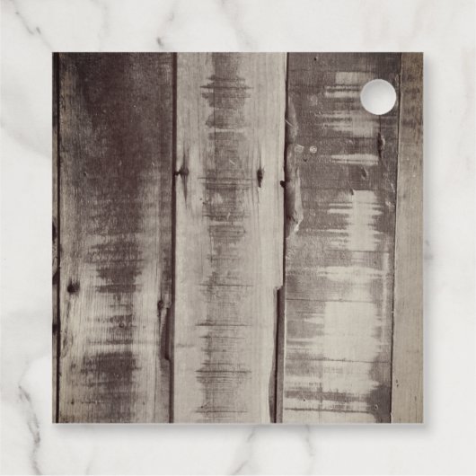 Rustic Cowboy Boots Westerne Floral Wedding Bedankjes Labels (Achterkant)