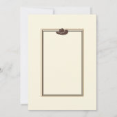 Rustic Cowboy Country Western Lijst 70e verjaardag Kaart (Achterkant)