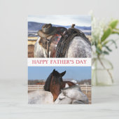 Rustic Cowboy Fathers Day (Staand voorkant)