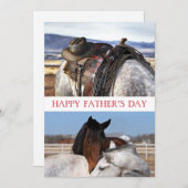 Rustic Cowboy Fathers Day (Voorkant / Achterkant)