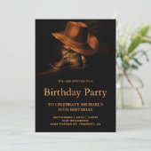 Rustic Cowboy Pet en Boots Birthday Party Kaart (Staand voorkant)