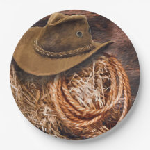 Rustic Cowboy Pet Rope Hay Foto