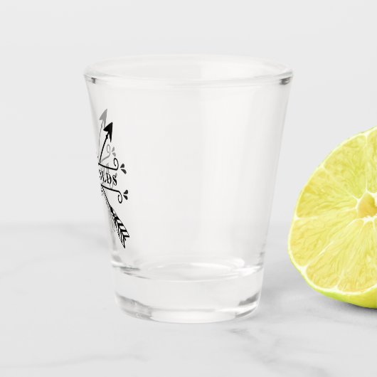 Rustic Crossed Arrows ID615 Shot Glas (Rechts)