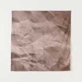Rustic crumpled paper wandkleed (Voorkant (horizontaal))