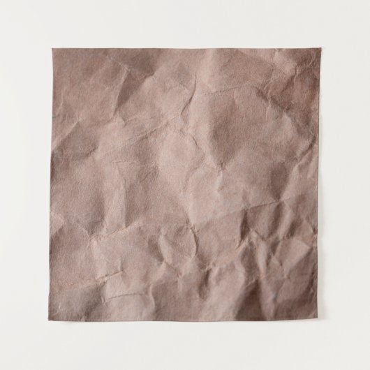 Rustic crumpled paper wandkleed (Voorkant)