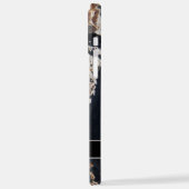 Rustic Custom Name Rusty Metal Texture iPhone Case iPhone Hoesje (Linkerkant)