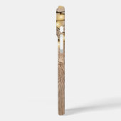 Rustic Custom Square Photo Alaskan Malamute Puppy Case-Mate iPhone Case (Achterkant / Links)