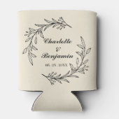 Rustic Custom Wedding Blikjeskoeler (Achterkant)