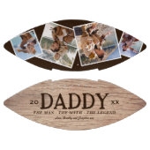 Rustic Dad Man Myth Legend Foto American Football (Panelen)