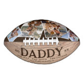 Rustic Dad Man Myth Legend Foto American Football (Voorkant)
