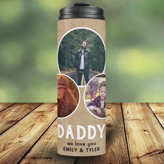 Rustic Dad we houden van je 3 Fotopriester Day Thermosbeker