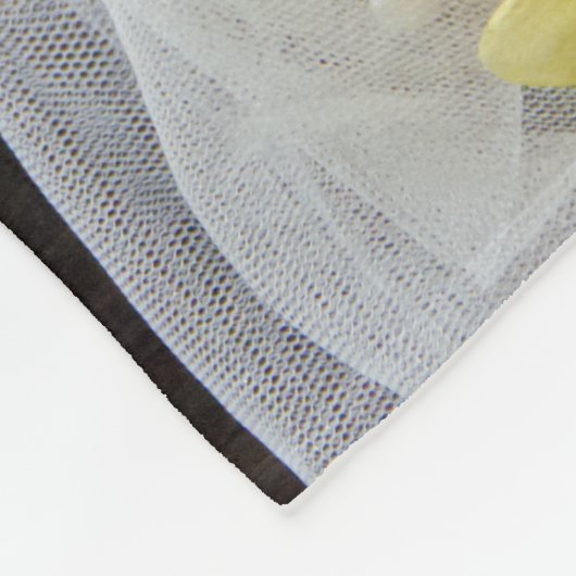 Rustic Daffodils en Barn Wood Country Weddenschap Fleece Deken (Hoek)